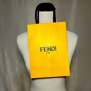 Authentic FENDI Roma Small Shopping Gift Bag